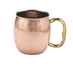 Solid Hammered Copper Moscow Mule Mug (case of 24)